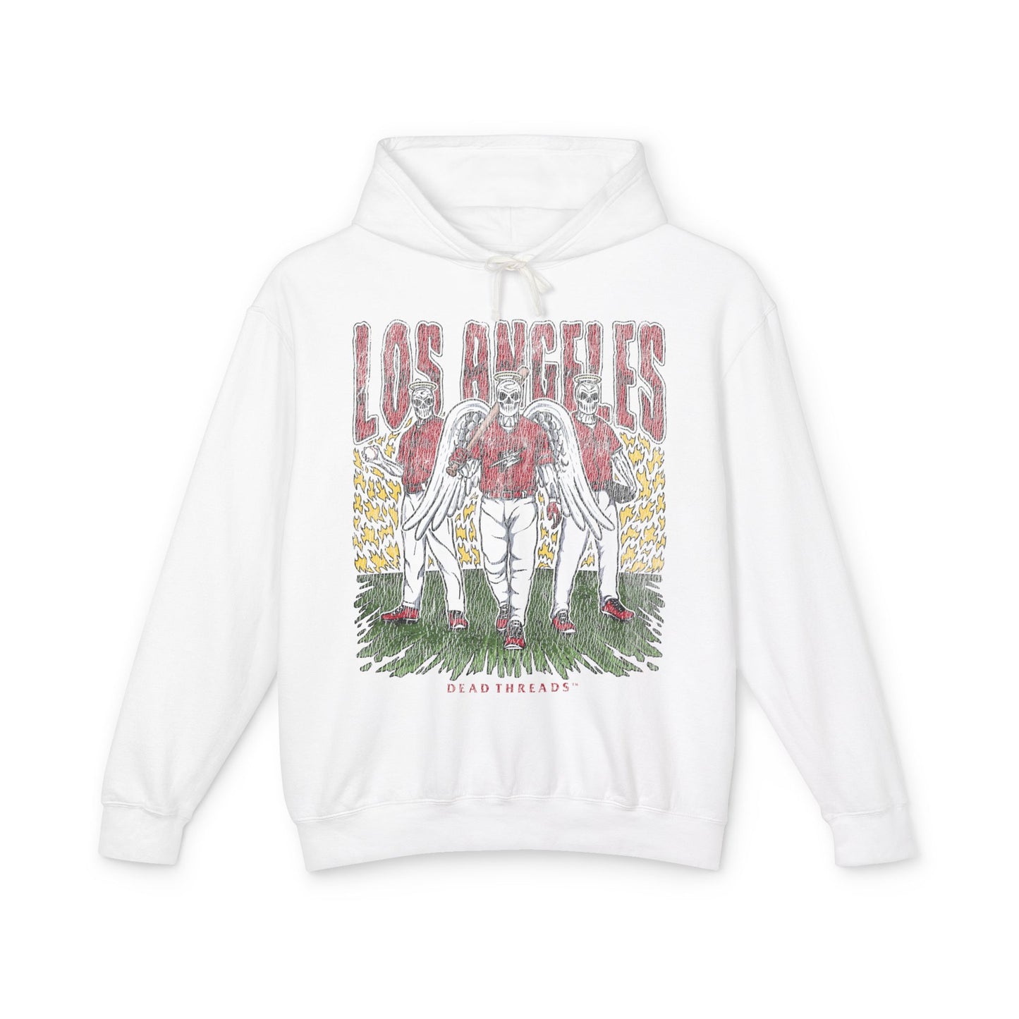 LOS ANGELES “RED” BASEBALL - LIGHTWEIGHT HOODIE