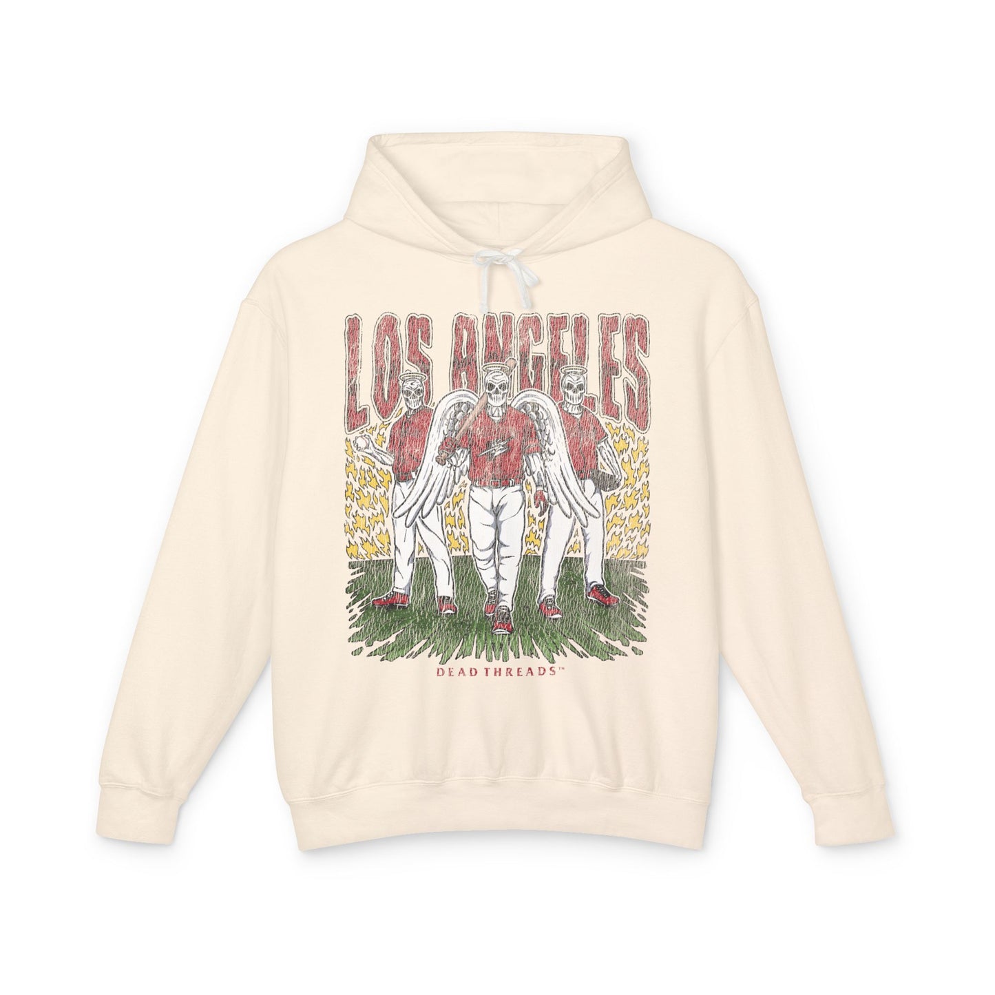 LOS ANGELES “RED” BASEBALL - LIGHTWEIGHT HOODIE