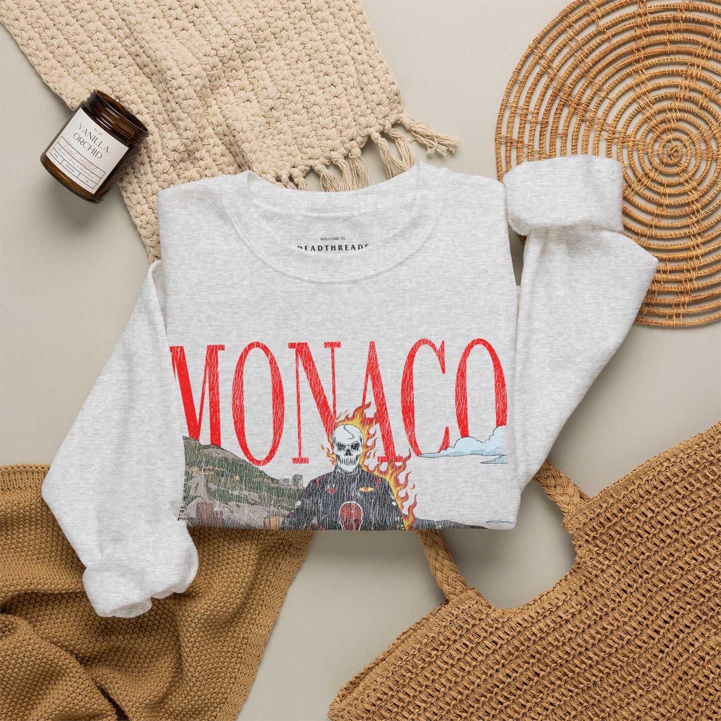 MONACO - CREWNECK SWEATSHIRT