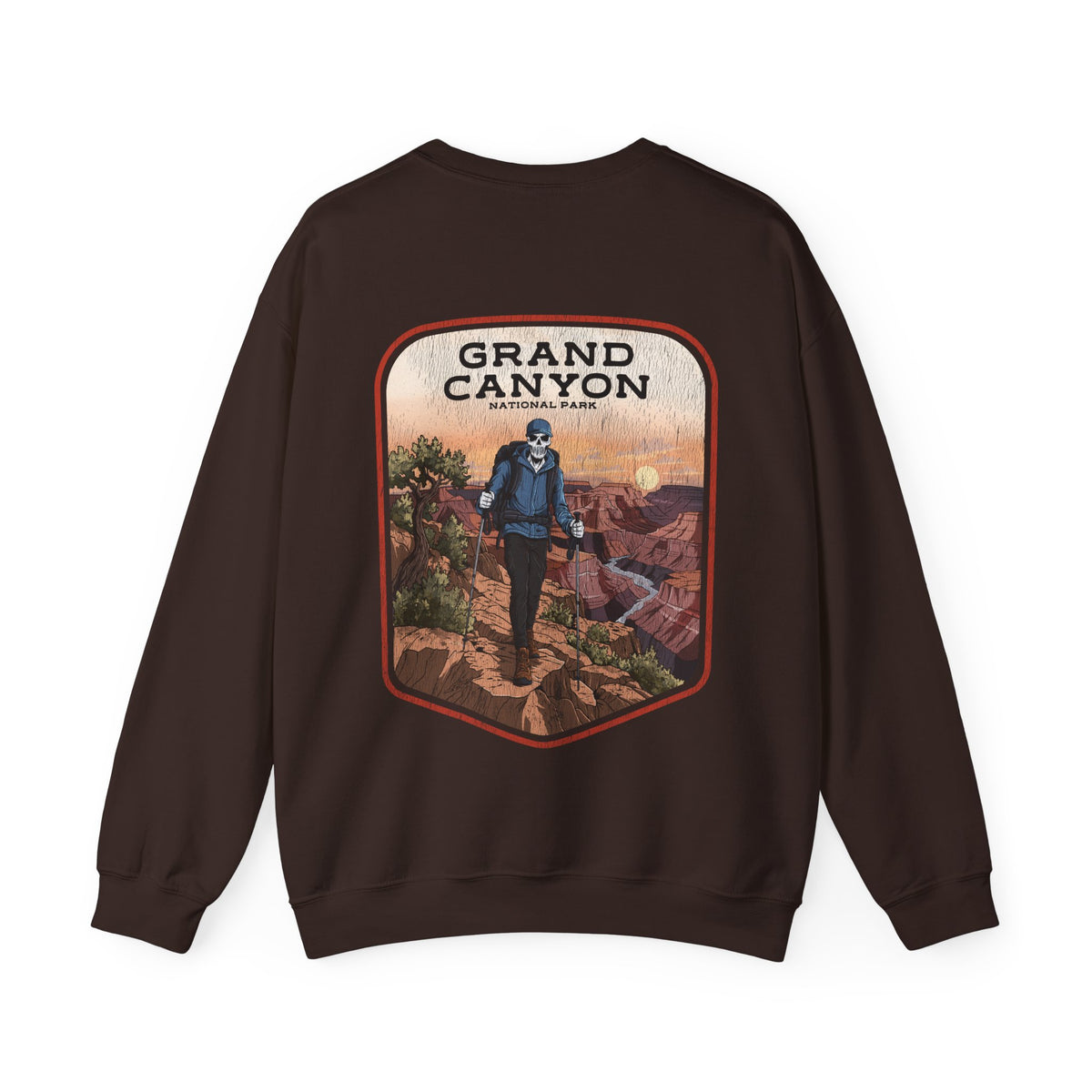 GRAND CANYON NATIONAL PARK (MALE) - “DT ESSENTIAL" CREWNECK SWEATSHIRT