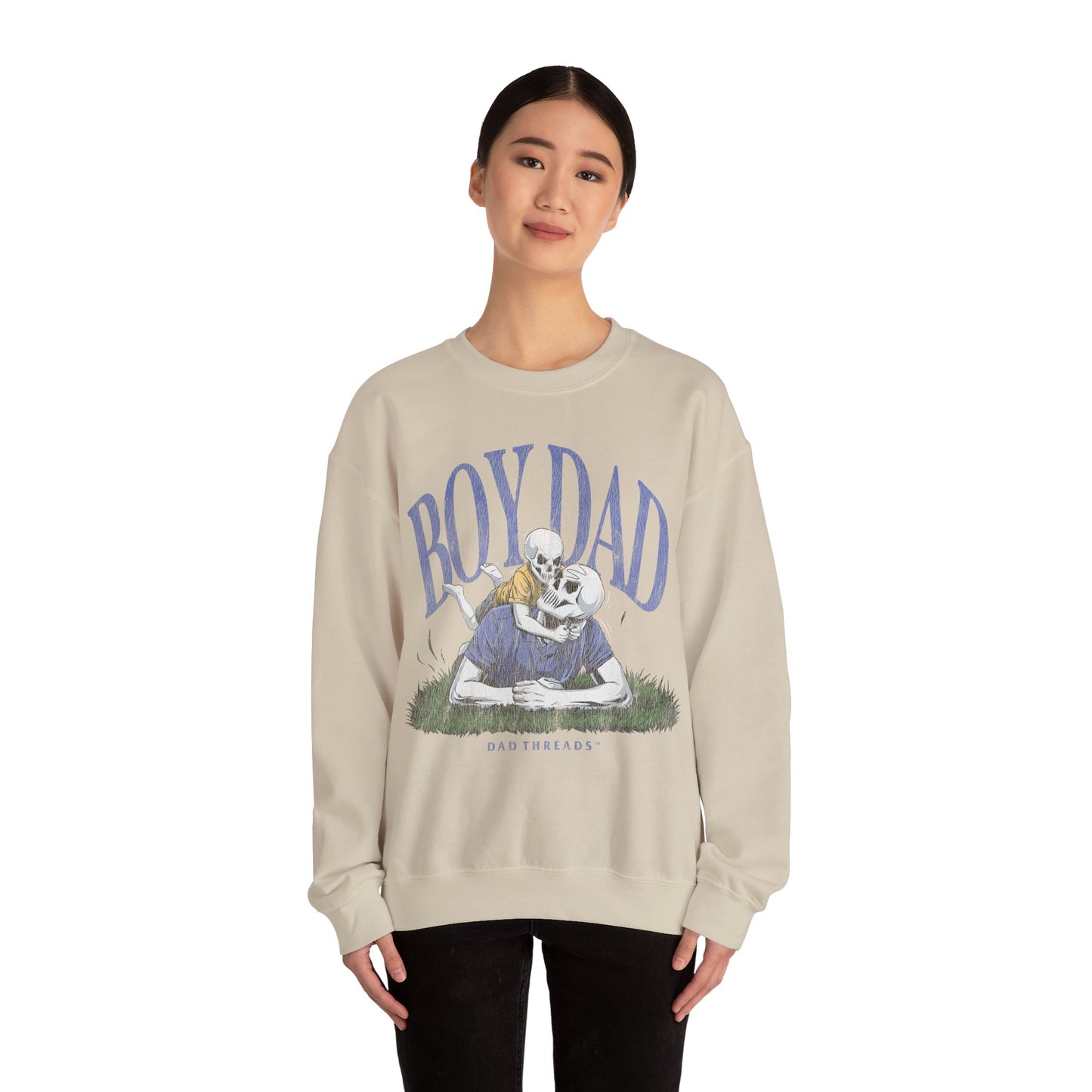 BOY DAD v1 - CREWNECK SWEATSHIRT