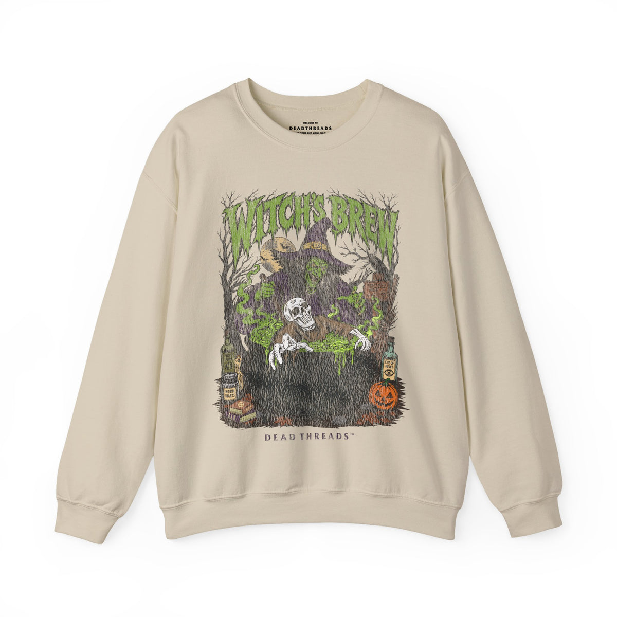 WITCH'S BREW CREWNECK SWEATSHIRT - Halloween Limited Drop