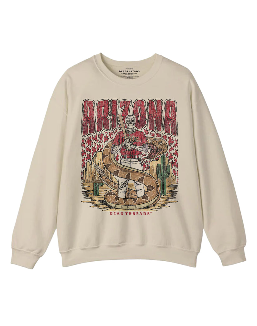ARIZONA BASEBALL CREWNECK SWEATSHIRT