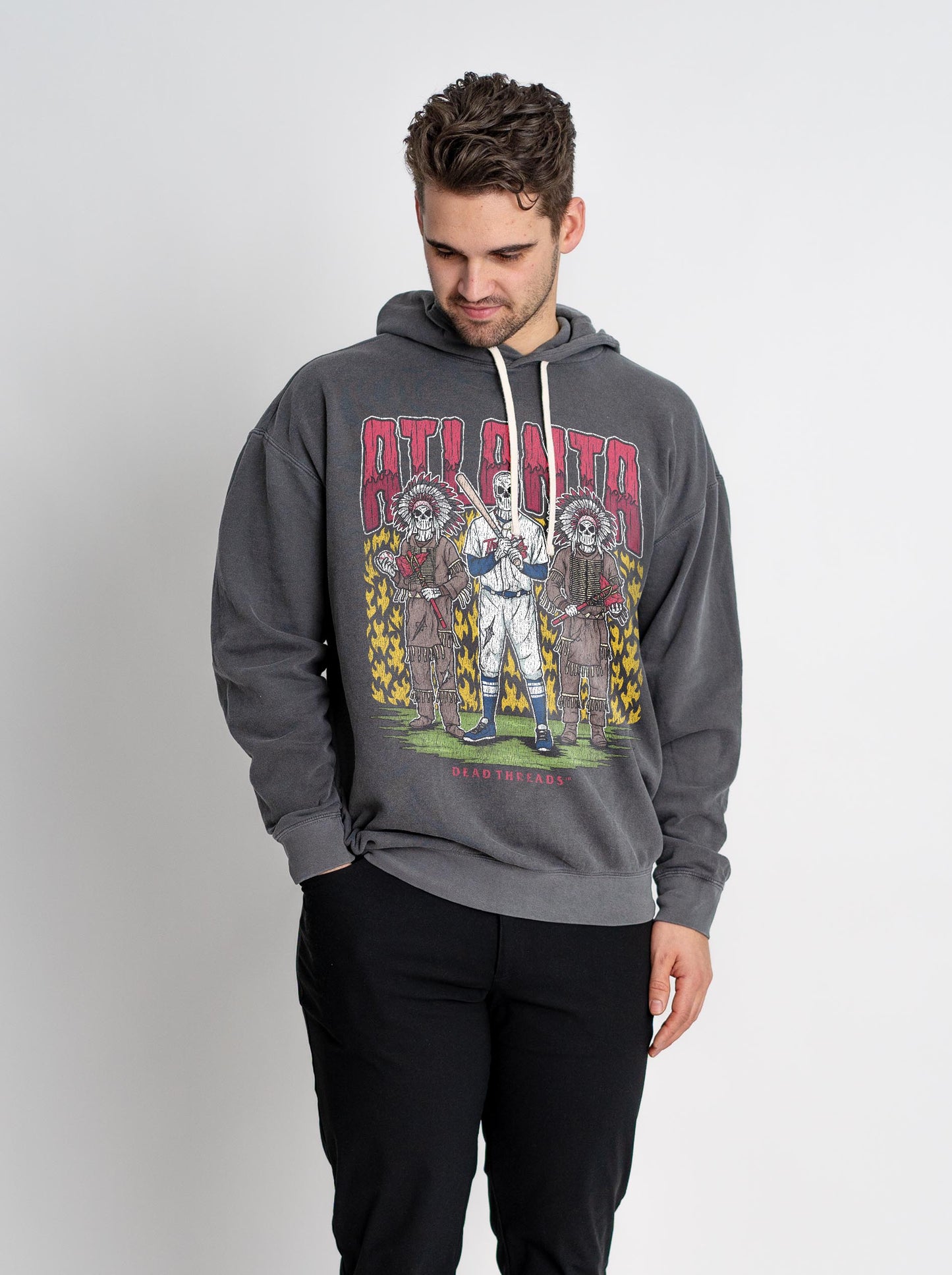 ATLANTA BASEBALL - LIGHTWEIGHT HOODIE