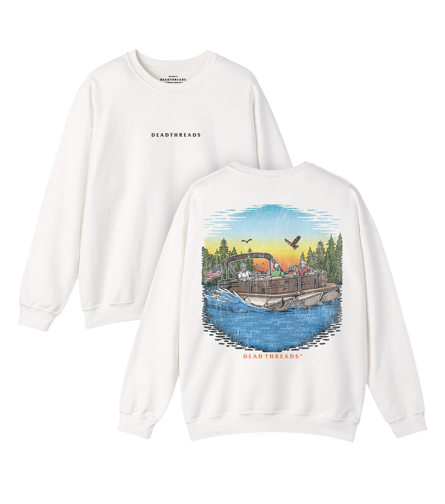 ANCHOR MANAGEMENT - “DT ESSENTIAL" CREWNECK SWEATSHIRT