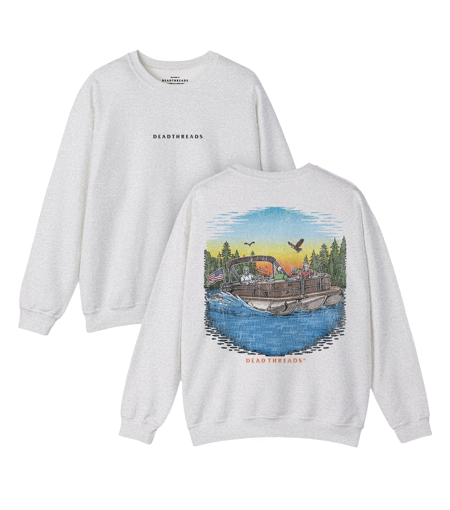 ANCHOR MANAGEMENT - “DT ESSENTIAL" CREWNECK SWEATSHIRT