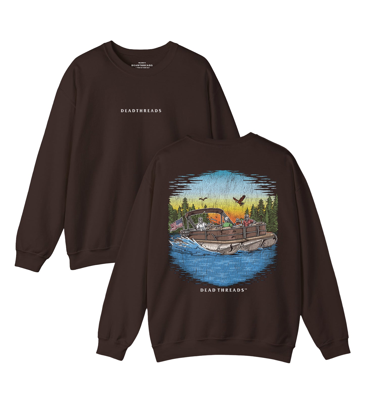 ANCHOR MANAGEMENT - “DT ESSENTIAL" CREWNECK SWEATSHIRT