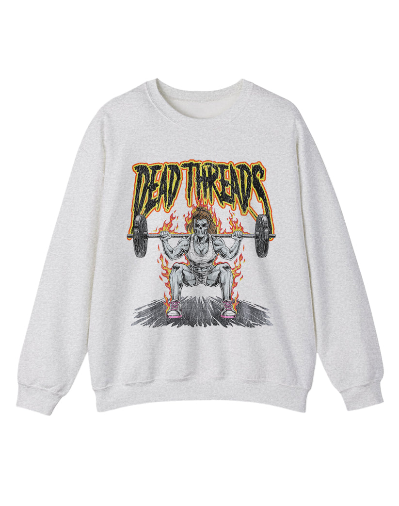 "BACK BREAKER, XX" CREWNECK SWEATSHIRT