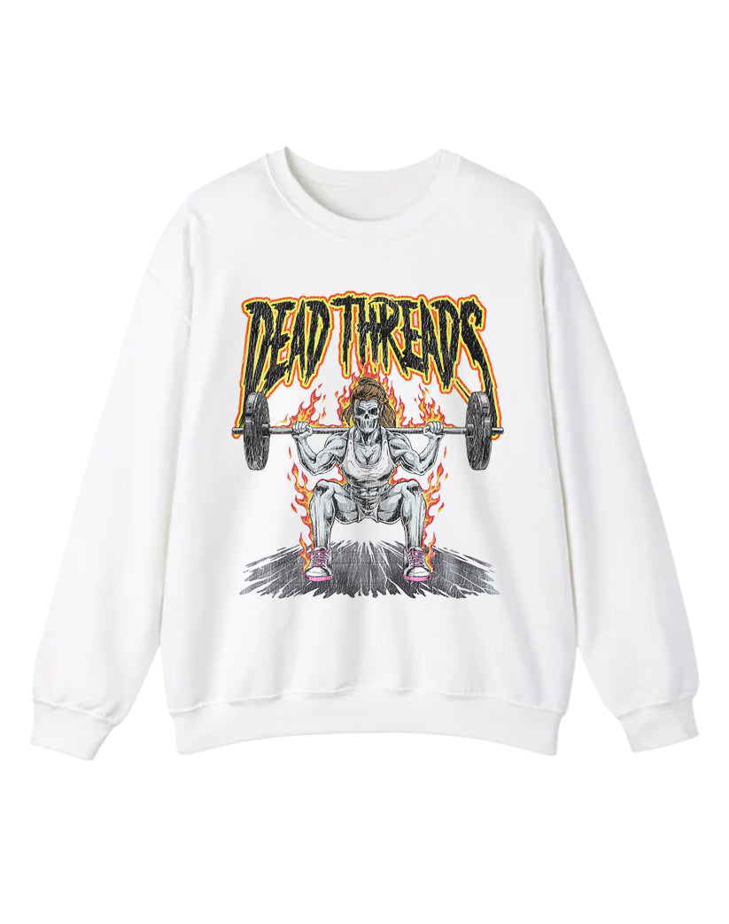 "BACK BREAKER, XX" CREWNECK SWEATSHIRT