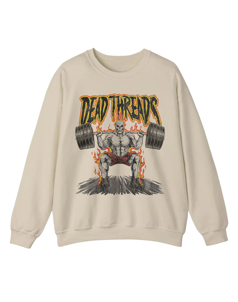 BACK BREAKER CREWNECK SWEATSHIRT