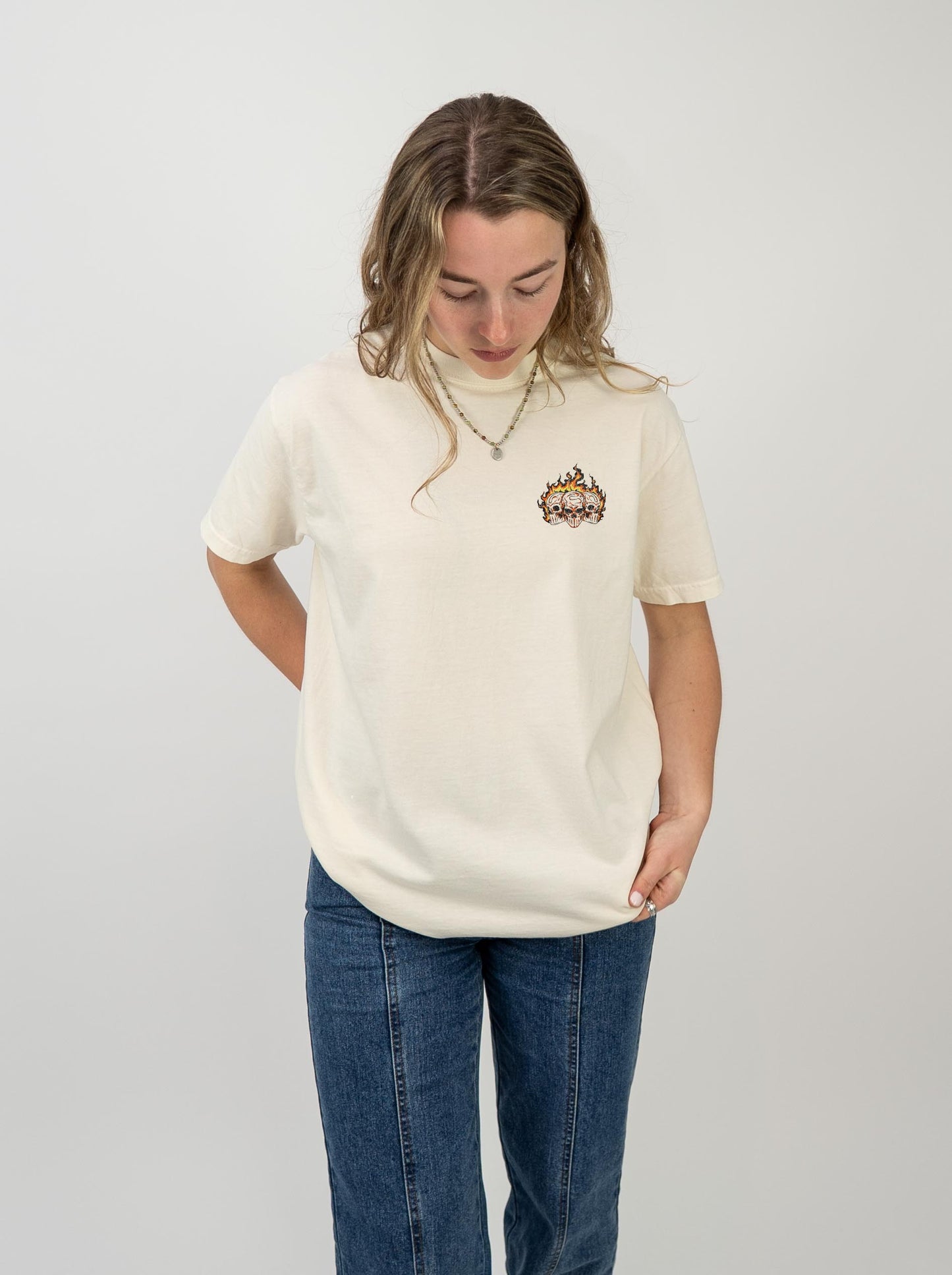 BACK BREAKER - “3 SKULL” PREMIUM T-SHIRT