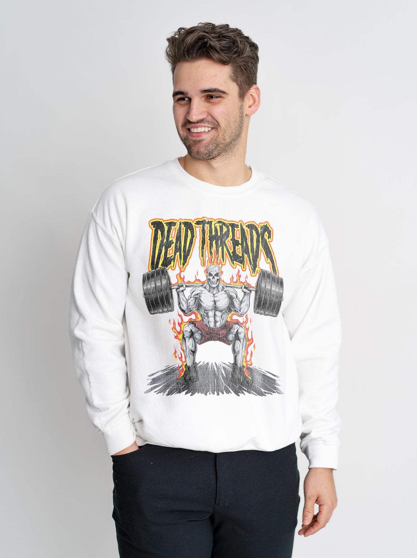BACK BREAKER CREWNECK SWEATSHIRT