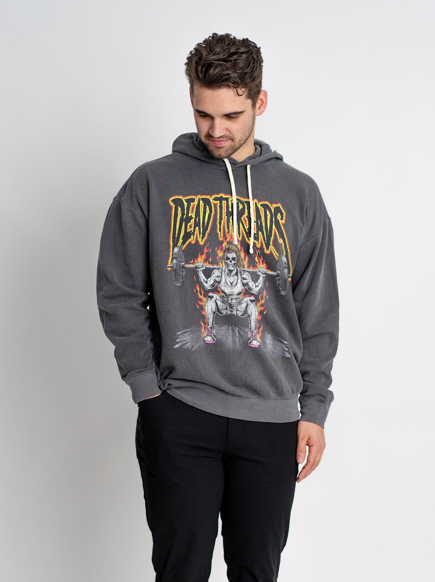 "BACK BREAKER, XX" - LIGHTWEIGHT HOODIE