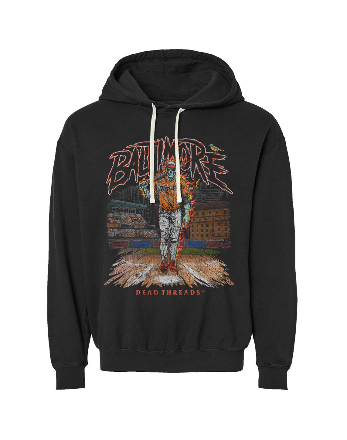 BALTIMORE BASEBALL - LIGHTWEIGHT HOODIE