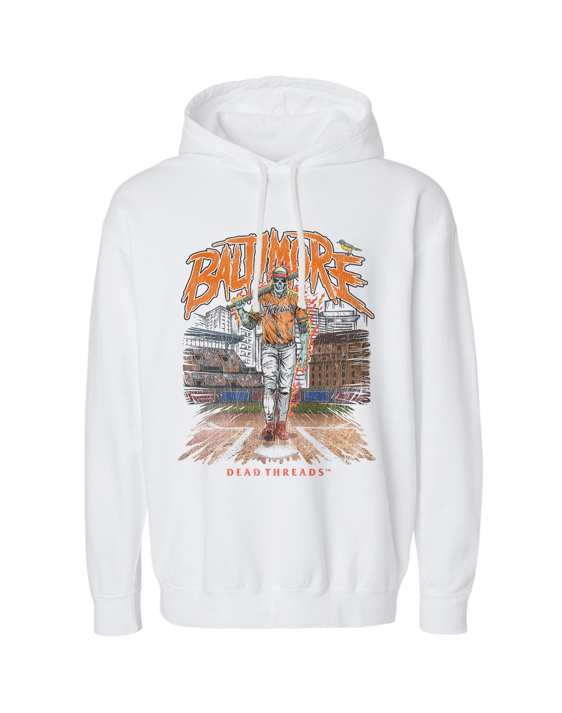 BALTIMORE BASEBALL - LIGHTWEIGHT HOODIE