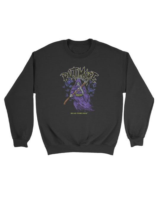 BALTIMORE FOOTBALL v2 KIDS CREWNECK SWEATSHIRT