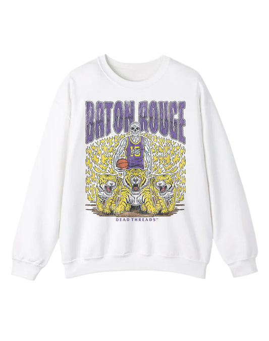 BATON ROUGE BASKETBALL CREWNECK SWEATSHIRT