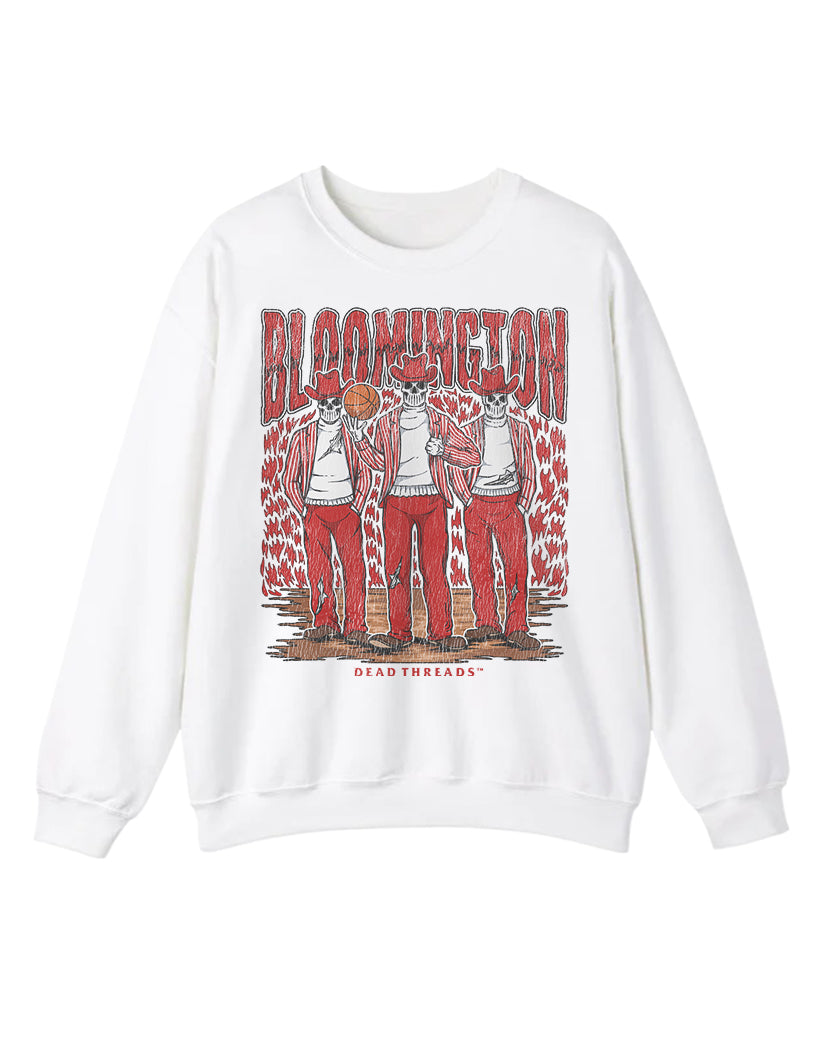 BLOOMINGTON BASKETBALL CREWNECK SWEATSHIRT