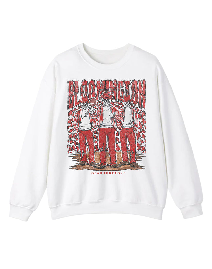 BLOOMINGTON FOOTBALL CREWNECK SWEATSHIRT