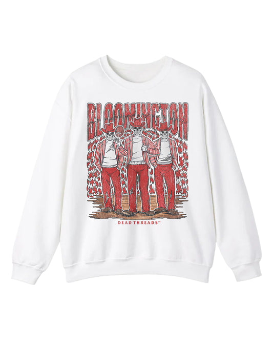 BLOOMINGTON FOOTBALL CREWNECK SWEATSHIRT