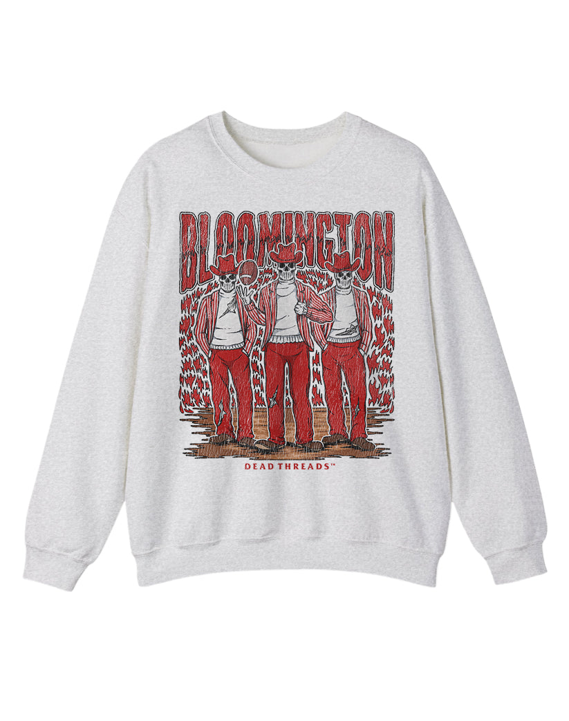 BLOOMINGTON FOOTBALL CREWNECK SWEATSHIRT