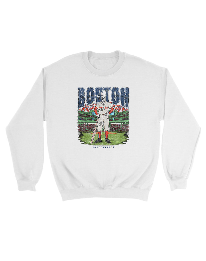 BOSTON BASEBALL KIDS CREWNECK SWEATSHIRT