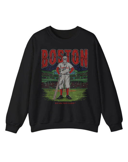 BOSTON BASEBALL CREWNECK SWEATSHIRT