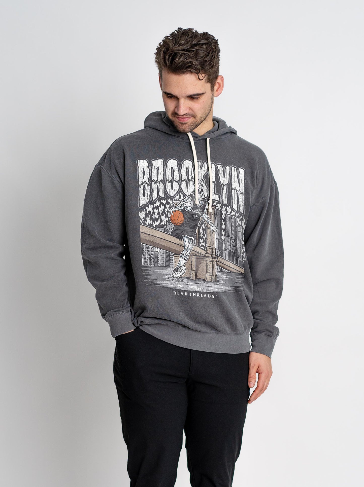 BROOKLYN BASKETBALL - LIGHTWEIGHT HOODIE