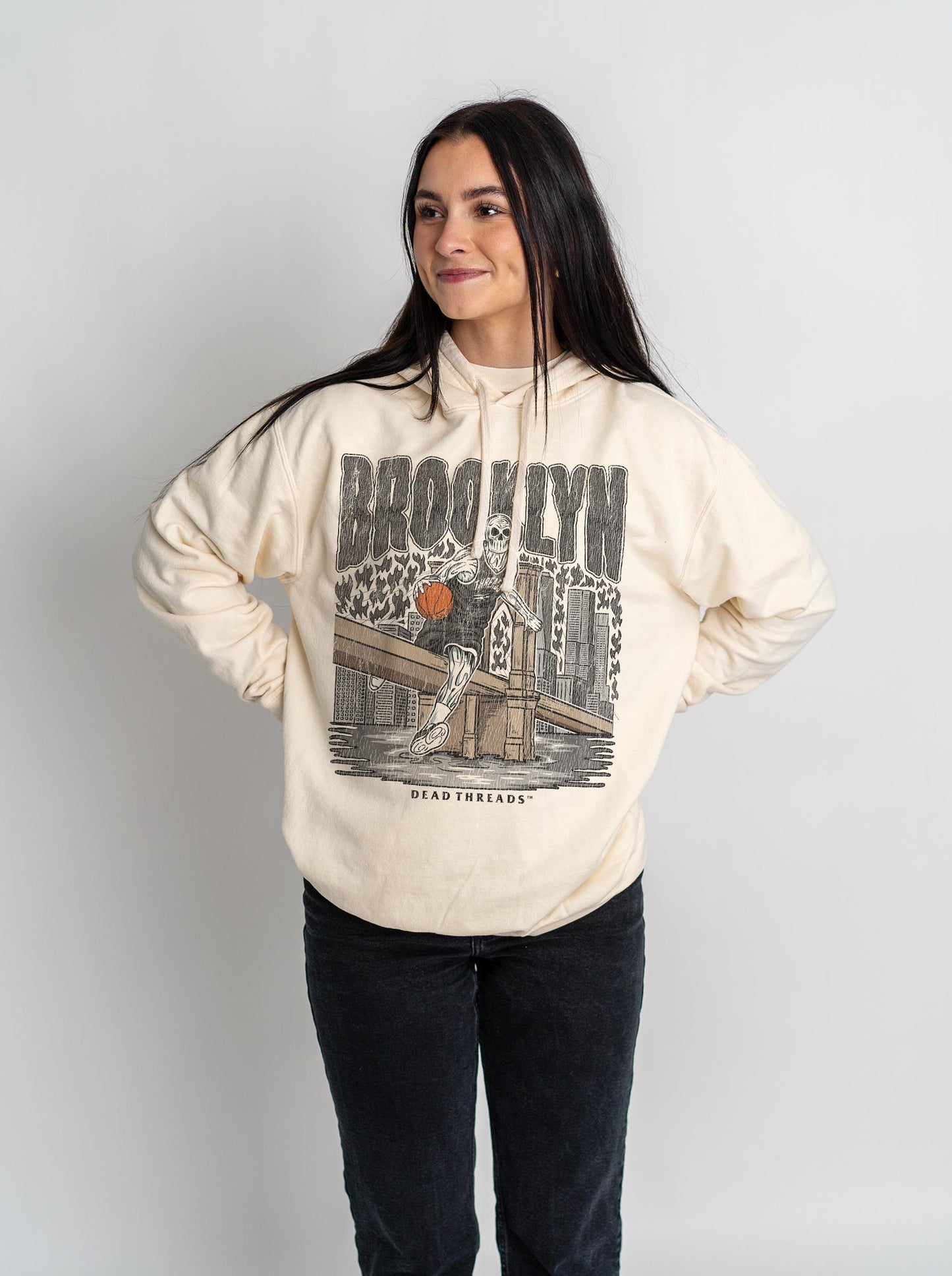 BROOKLYN BASKETBALL - LIGHTWEIGHT HOODIE
