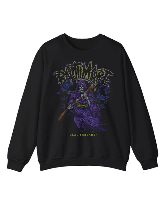 BALTIMORE FOOTBALL v2 CREWNECK SWEATSHIRT