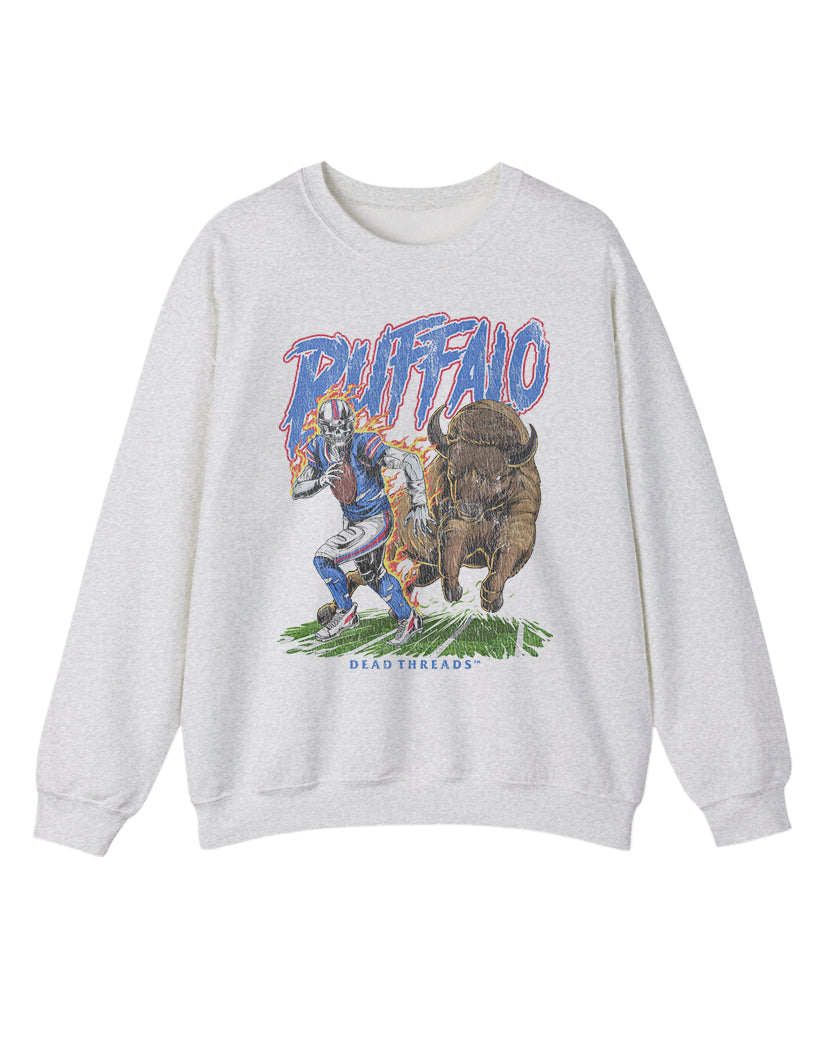 BUFFALO FOOTBALL v2 CREWNECK SWEATSHIRT