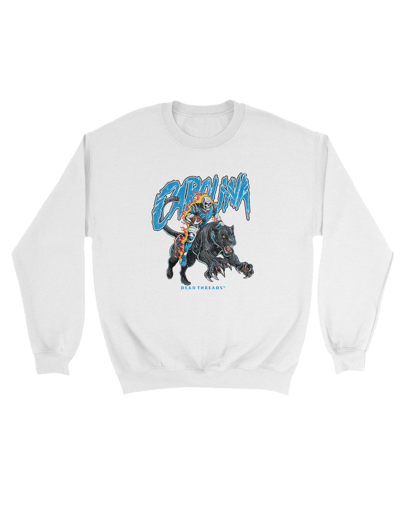 CAROLINA FOOTBALL v2 KIDS CREWNECK SWEATSHIRT
