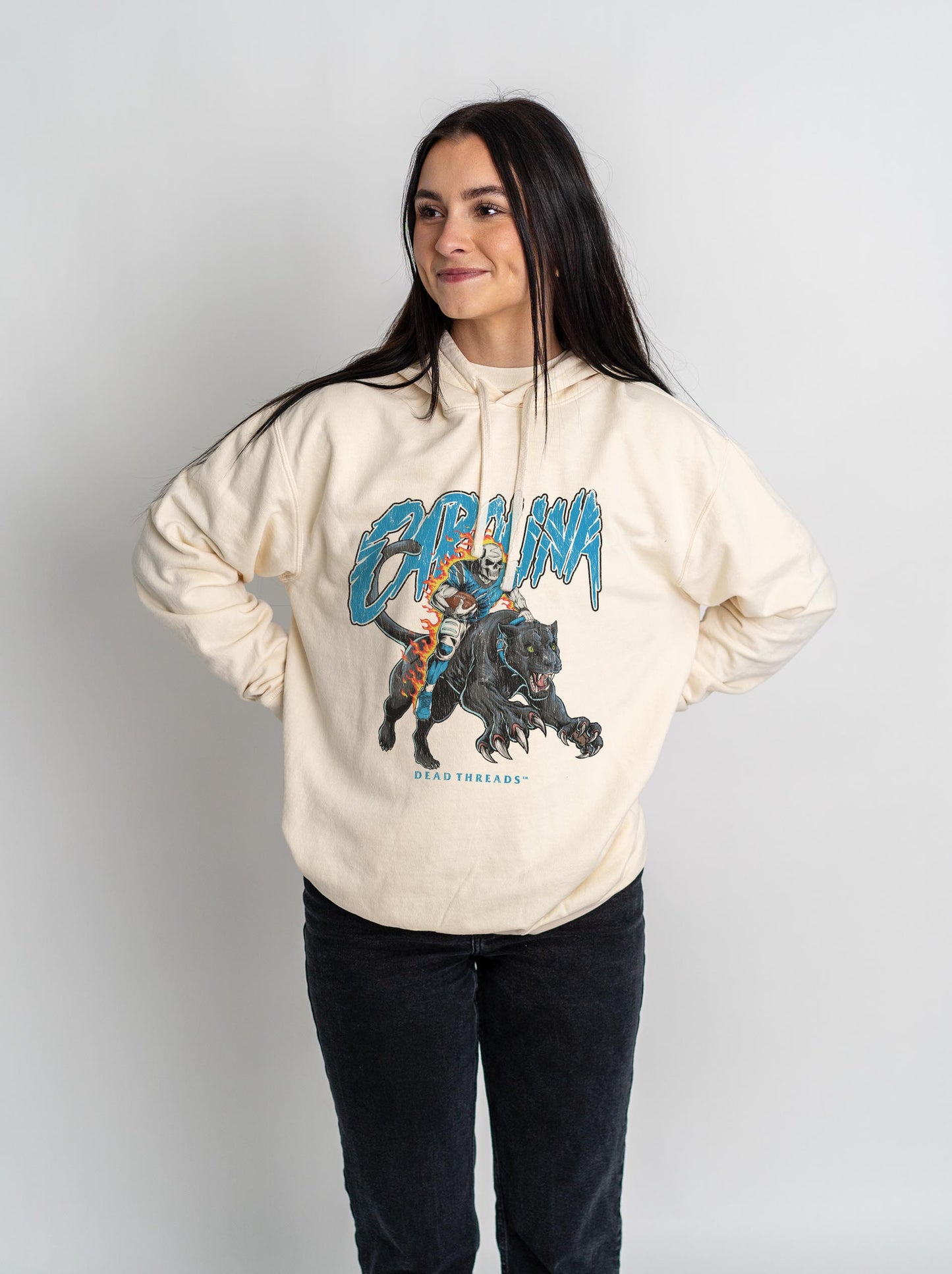 CAROLINA FOOTBALL v2 - LIGHTWEIGHT HOODIE