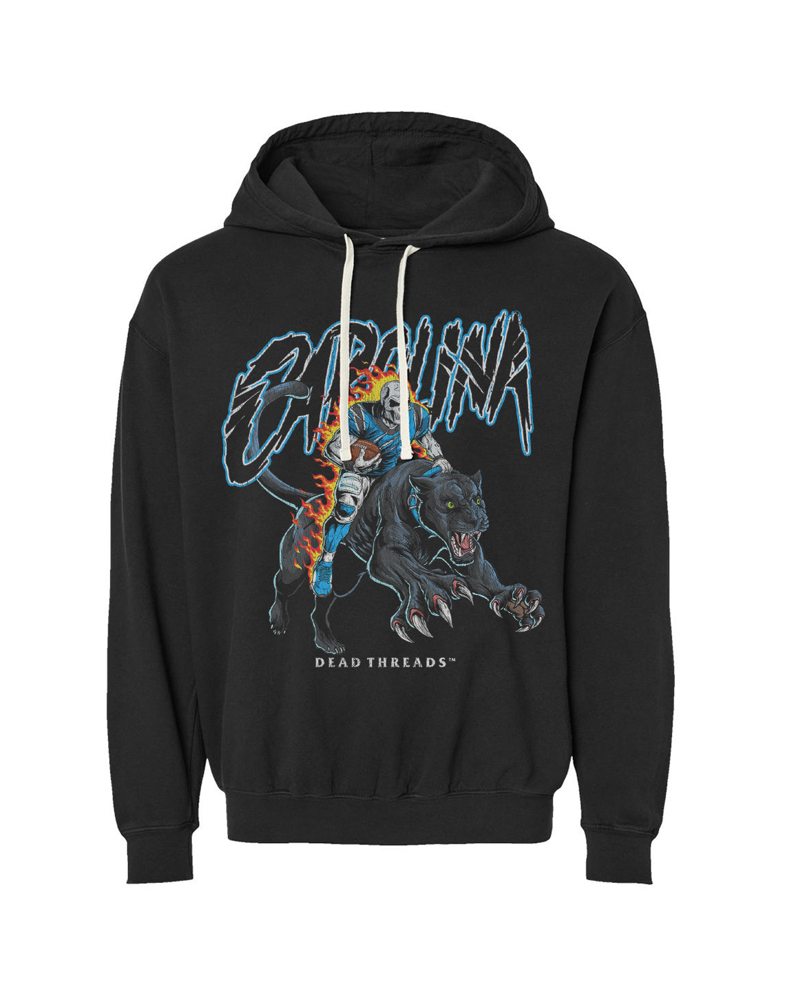 CAROLINA FOOTBALL v2 - LIGHTWEIGHT HOODIE