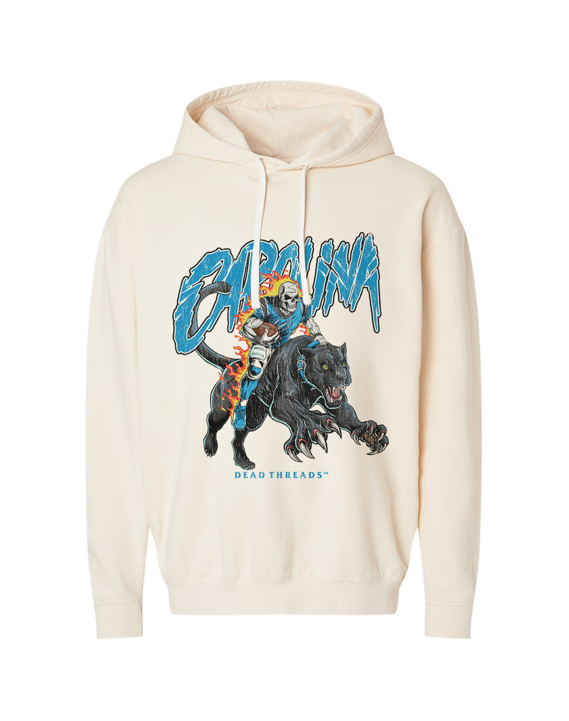 CAROLINA FOOTBALL v2 - LIGHTWEIGHT HOODIE