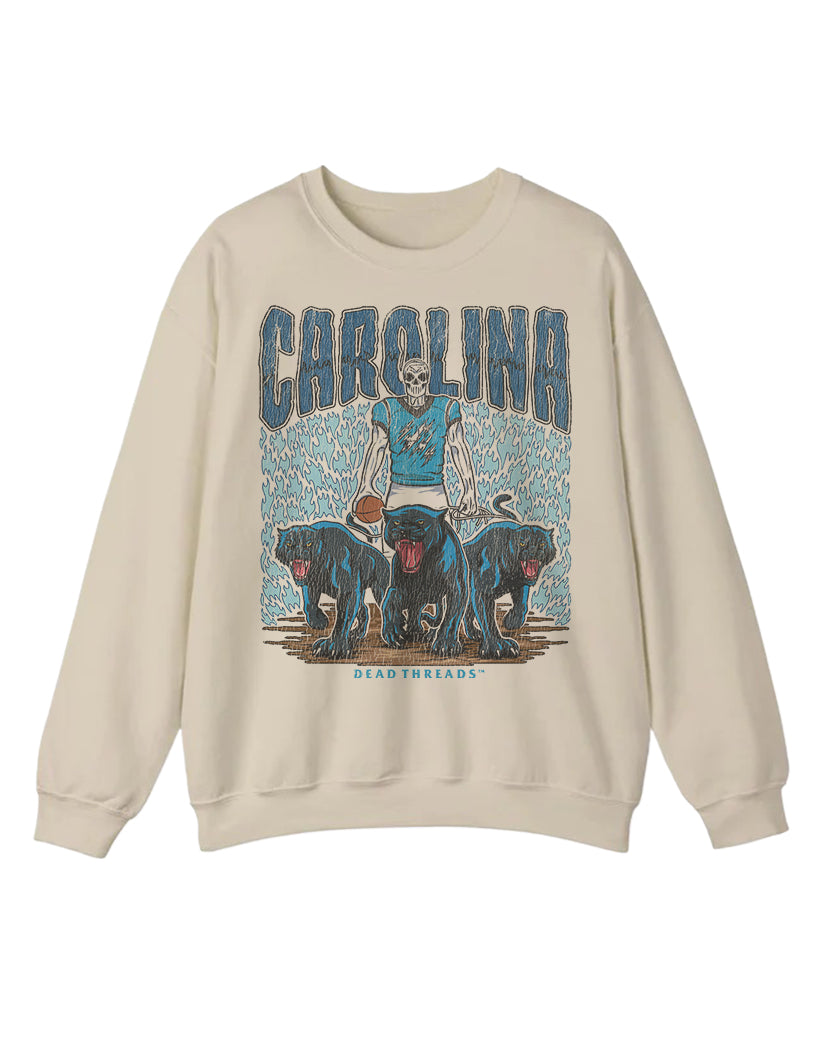 CAROLINA FOOTBALL CREWNECK SWEATSHIRT