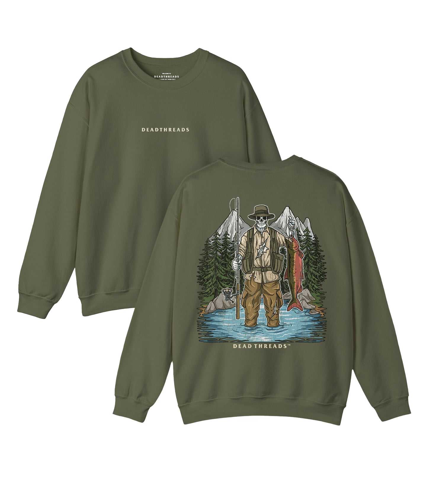 CATCH OF THE DAY - “DT ESSENTIAL" CREWNECK SWEATSHIRT