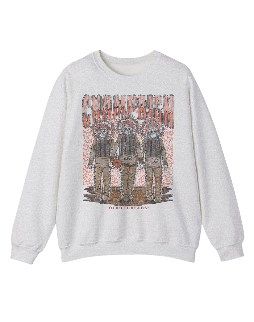 CHAMPAIGN BASKETBALL CREWNECK SWEATSHIRT