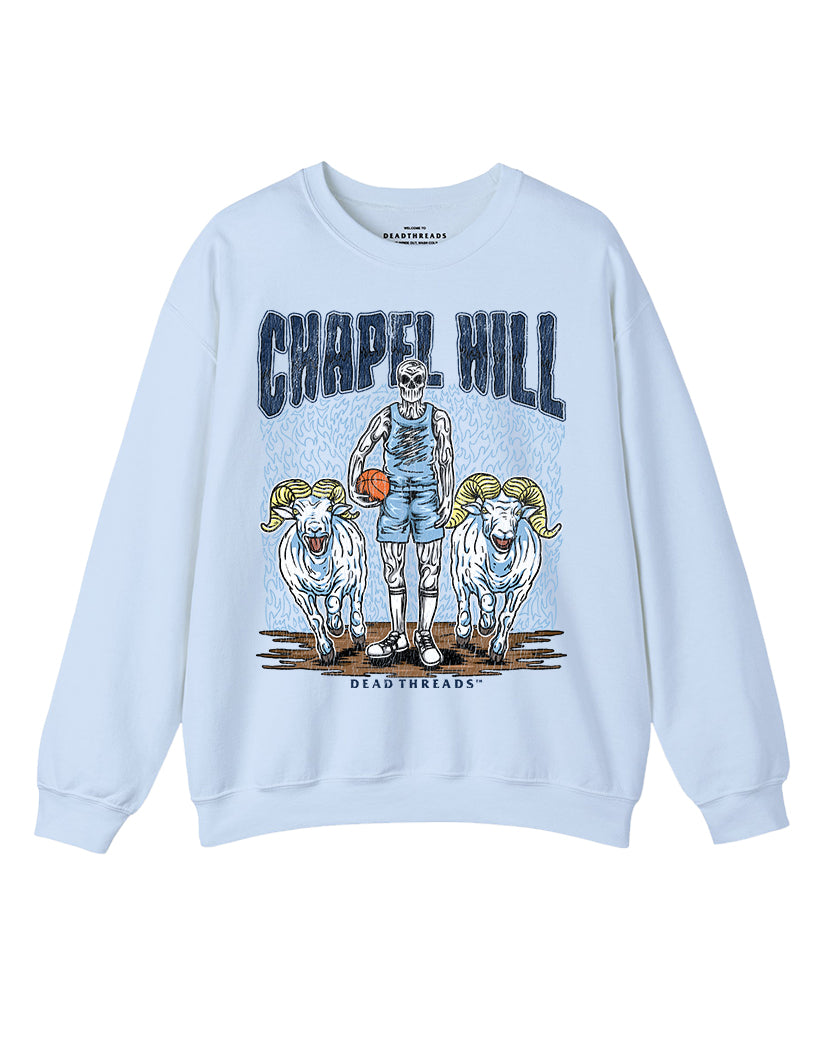 CHAPEL HILL BASKETBALL CREWNECK SWEATSHIRT
