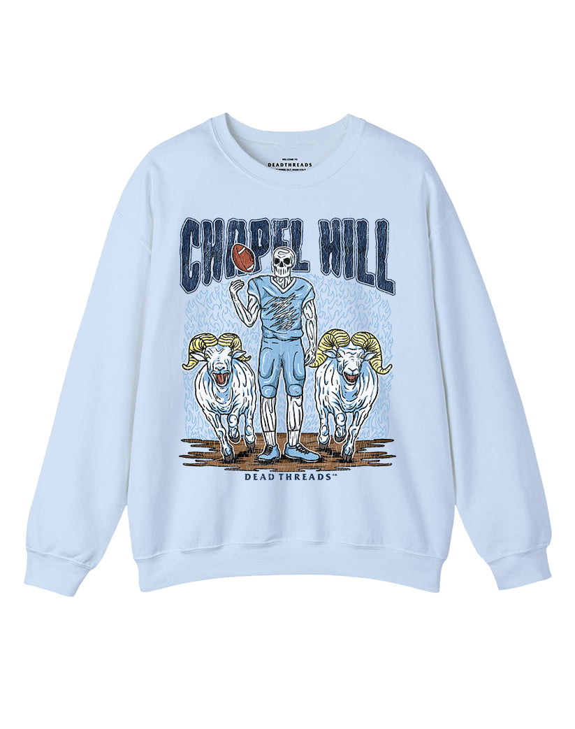 CHAPEL HILL FOOTBALL CREWNECK SWEATSHIRT