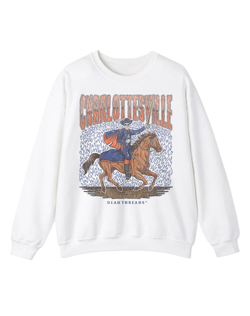 CHARLOTTESVILLE CREWNECK SWEATSHIRT
