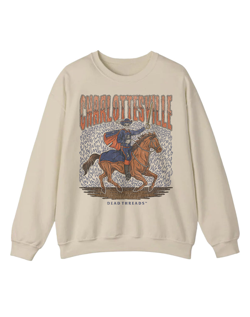 CHARLOTTESVILLE CREWNECK SWEATSHIRT