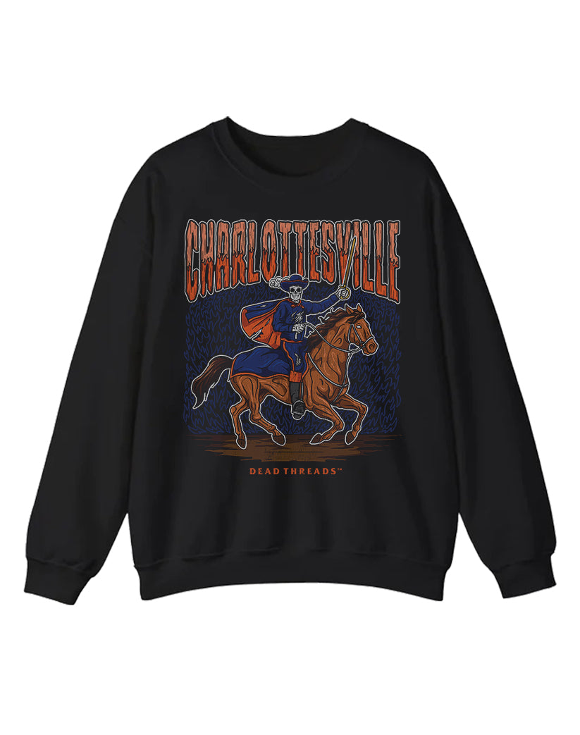 CHARLOTTESVILLE FOOTBALL CREWNECK SWEATSHIRT