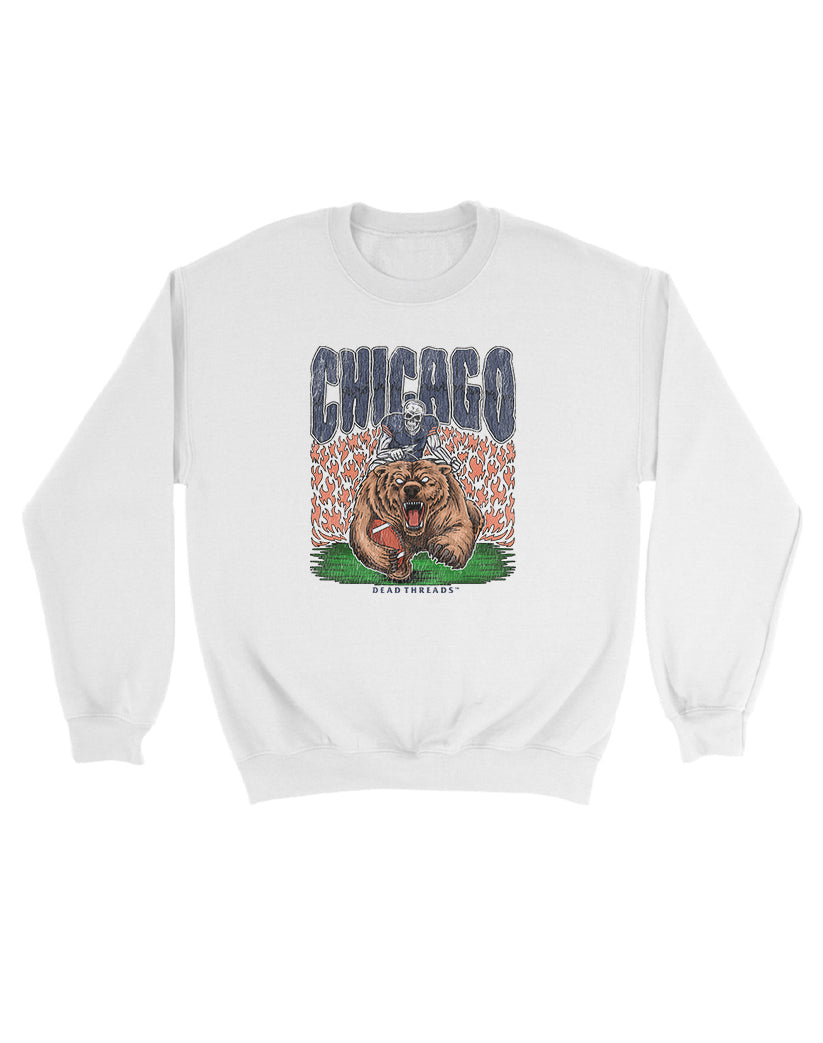 CHICAGO FOOTBALL v1 KIDS CREWNECK SWEATSHIRT