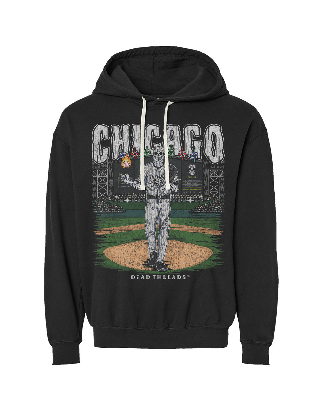 CHICAGO "SOUTH SIDE" BASEBALL - LIGHTWEIGHT HOODIE