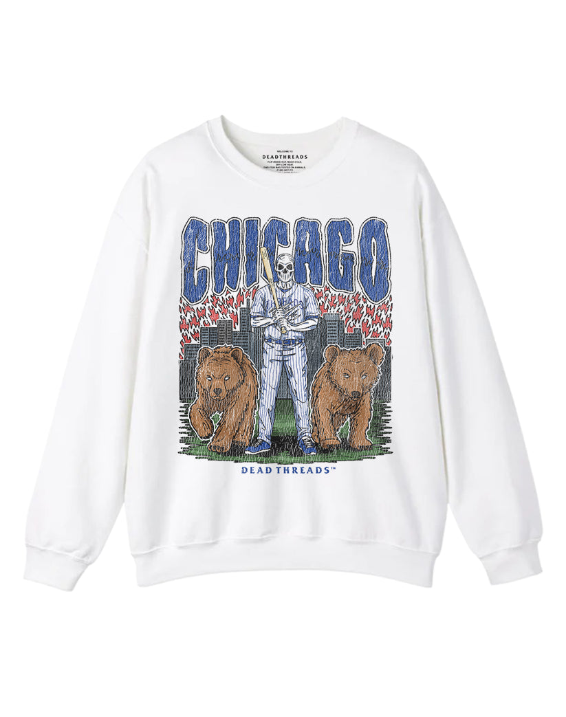 CHICAGO BASEBALL CREWNECK SWEATSHIRT