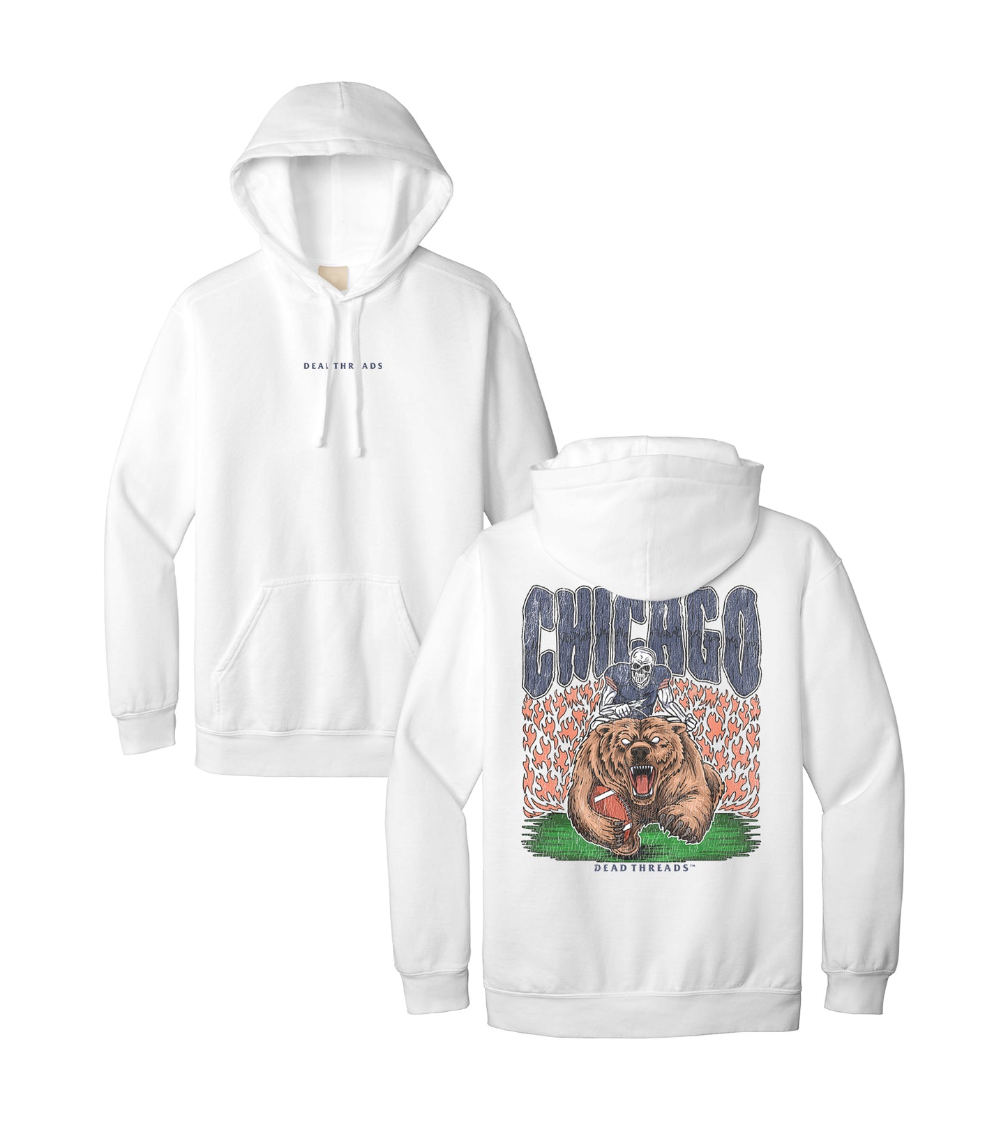 CHICAGO FOOTBALL v1 - “DT ESSENTIAL" HOODIE