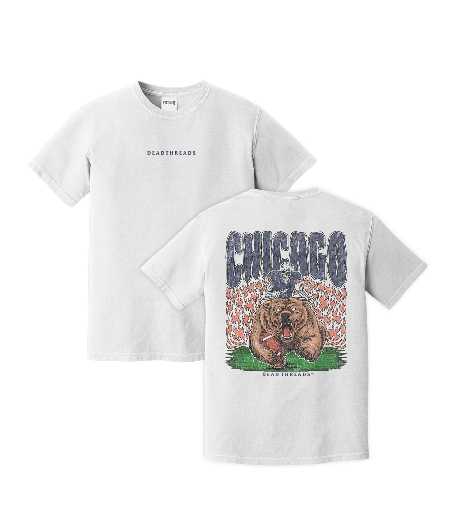 CHICAGO FOOTBALL v1 - “DT ESSENTIAL" PREMIUM T-SHIRT