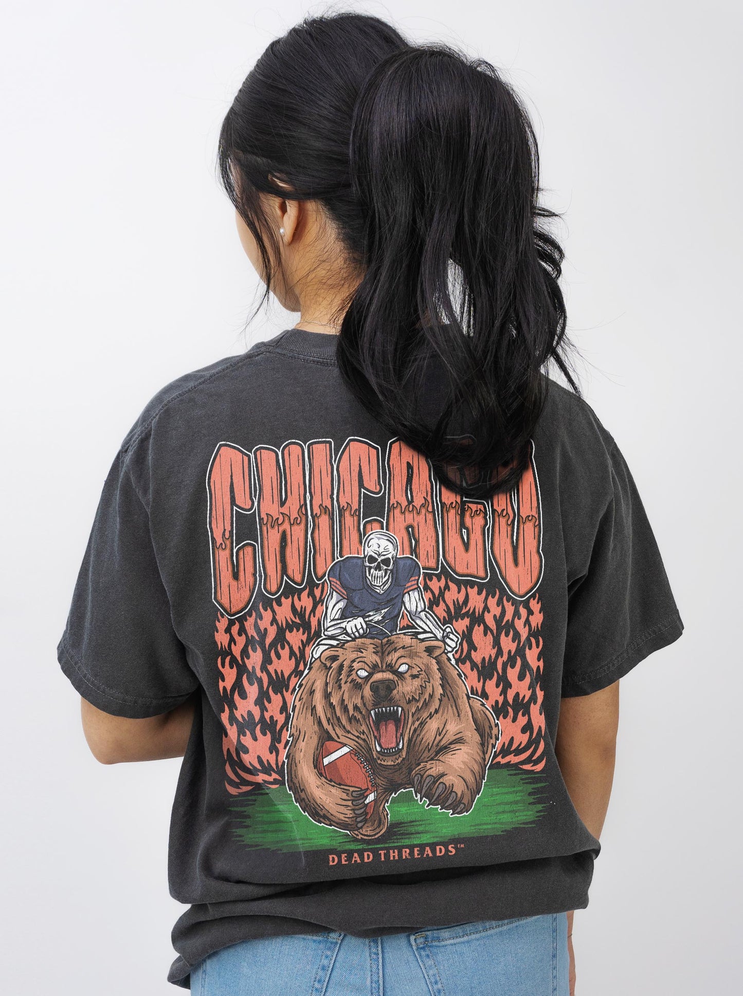 CHICAGO FOOTBALL v1 - “DT ESSENTIAL" PREMIUM T-SHIRT