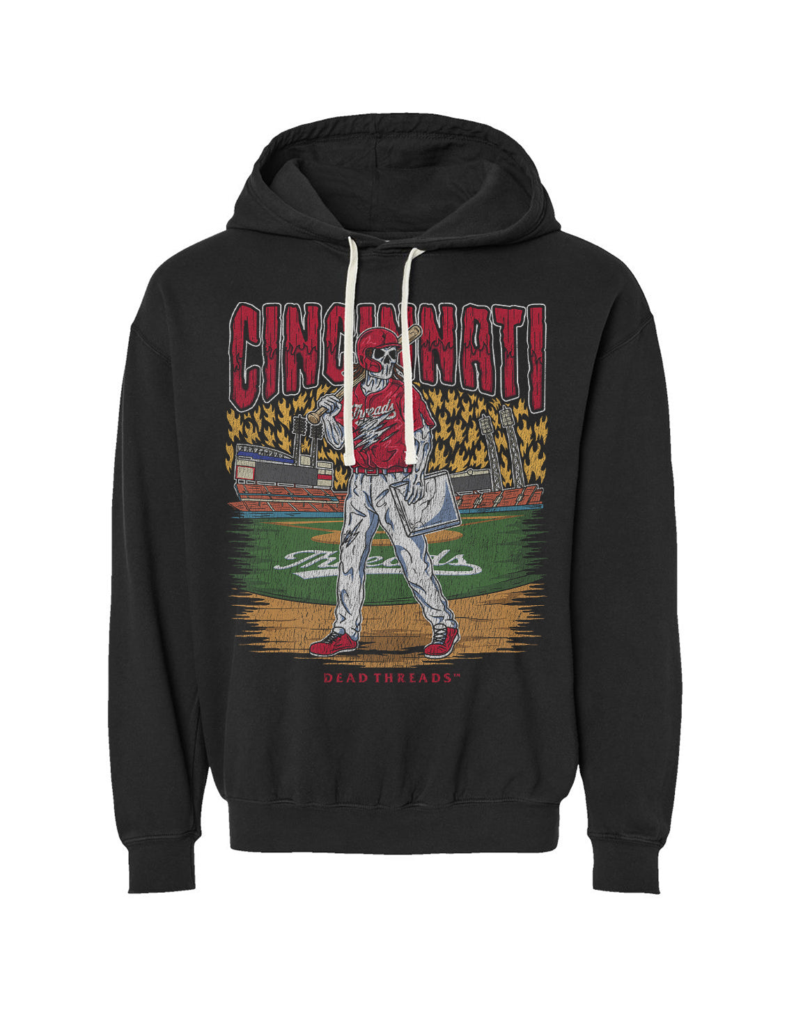 CINCINNATI BASEBALL - LIGHTWEIGHT HOODIE